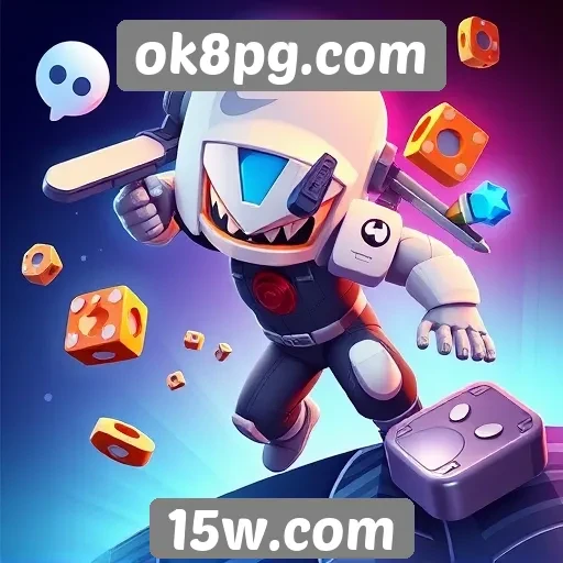 Variedade de jogos disponíveis em ok8pg